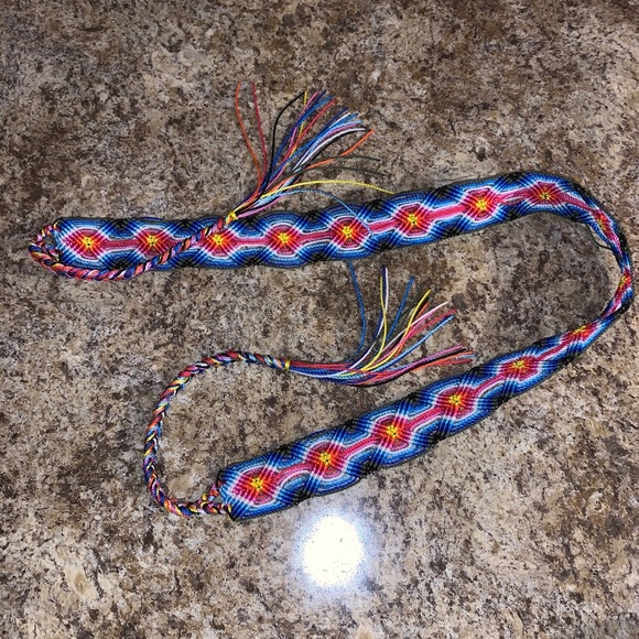 Tribal Handmade hand braided Belt - Picture 1 of 5